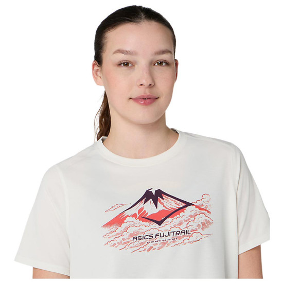 Asics Γυναικεία κοντομάνικη μπλούζα Fujitrail Logo T-Shirt